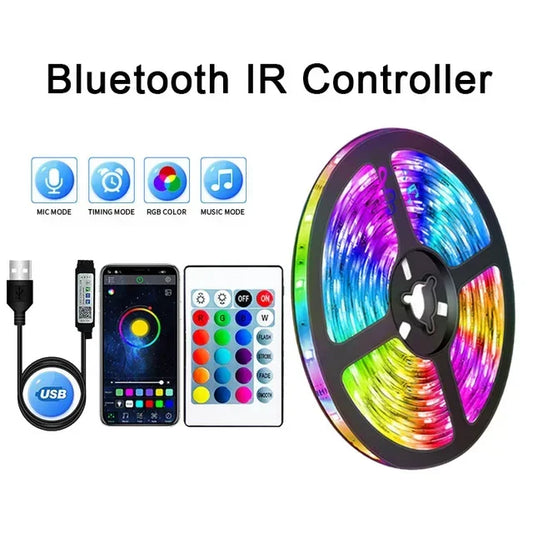 Luces LED RGB Bluethoot con Control App